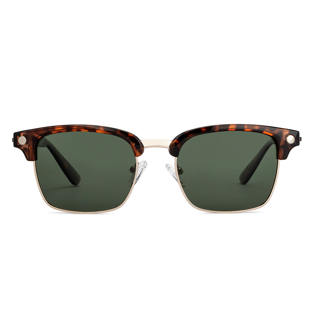 Vincent Chase Online Gold Full Rim Clubmaster left side