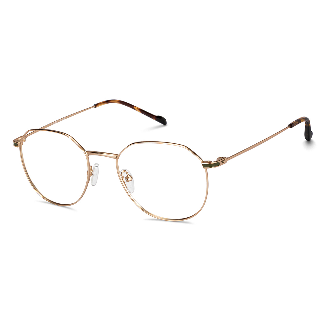 Vincent Chase Online Gold Full Rim Geometric right side