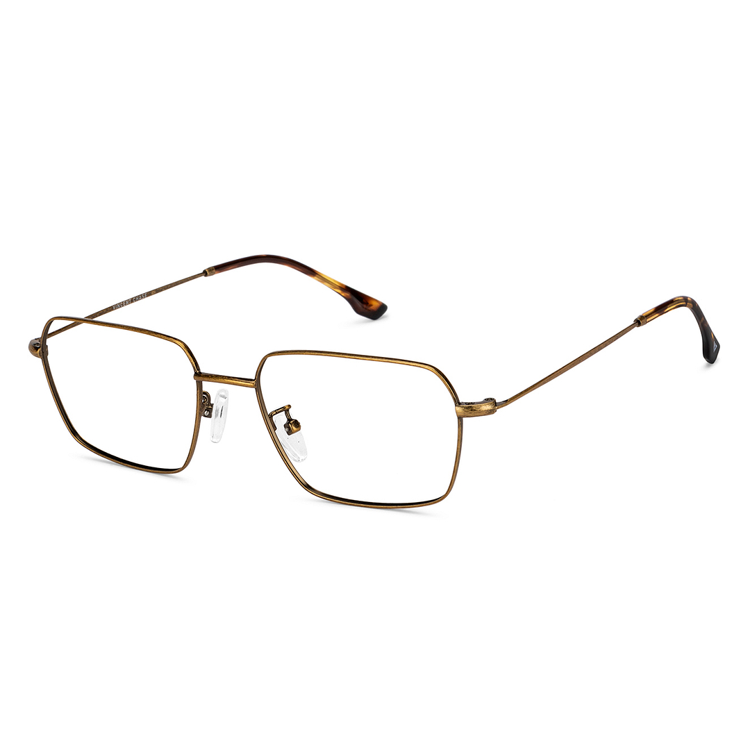 Vincent Chase Online Gold Full Rim Rectangle left side