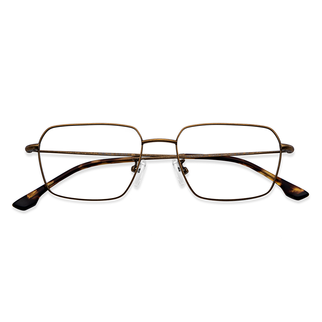 Vincent Chase Online Gold Full Rim Rectangle left side