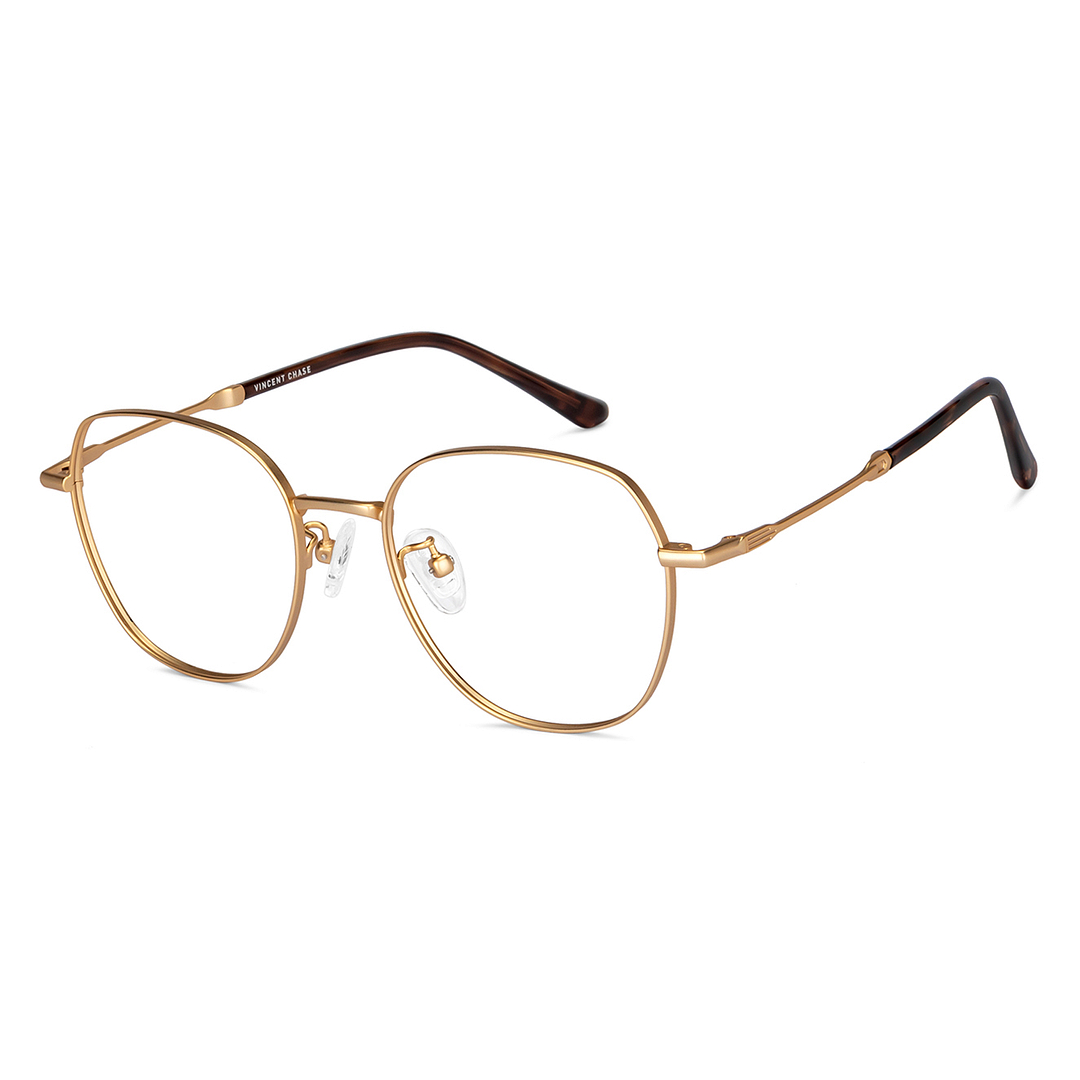 Vincent Chase Online Gold Full Rim Round right side
