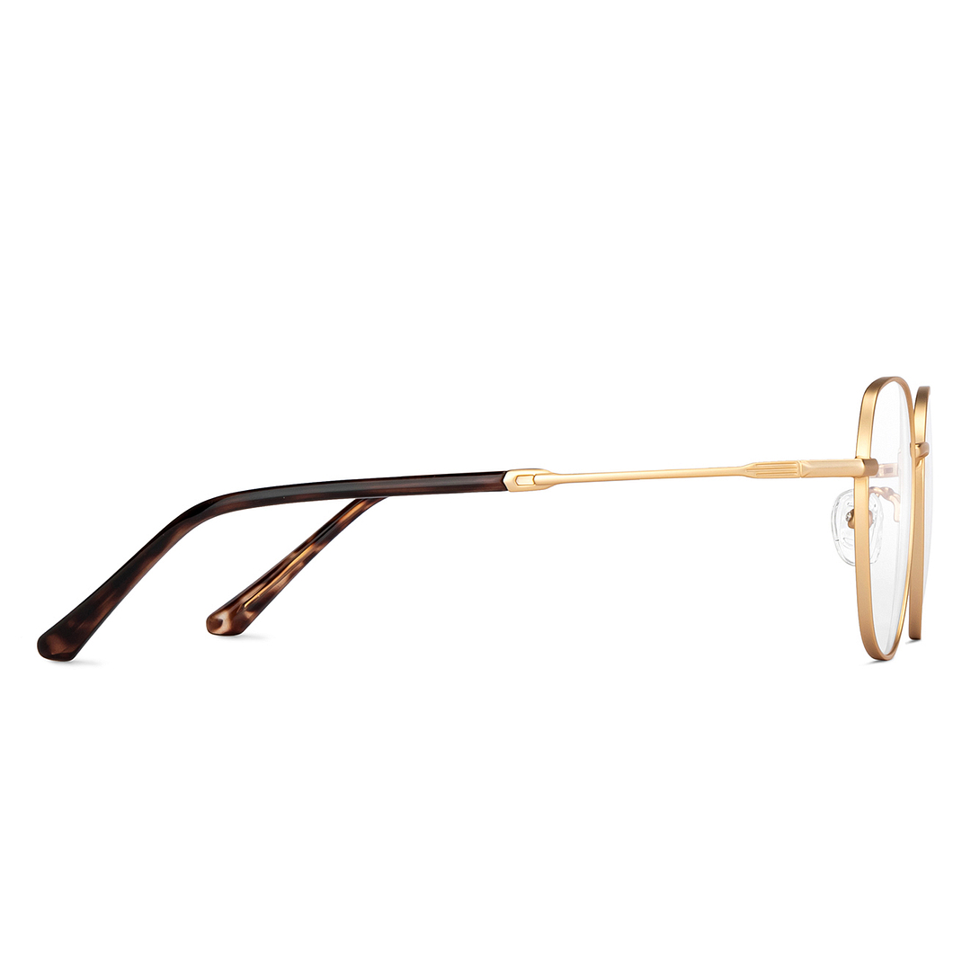 Vincent Chase Online Gold Full Rim Round left side
