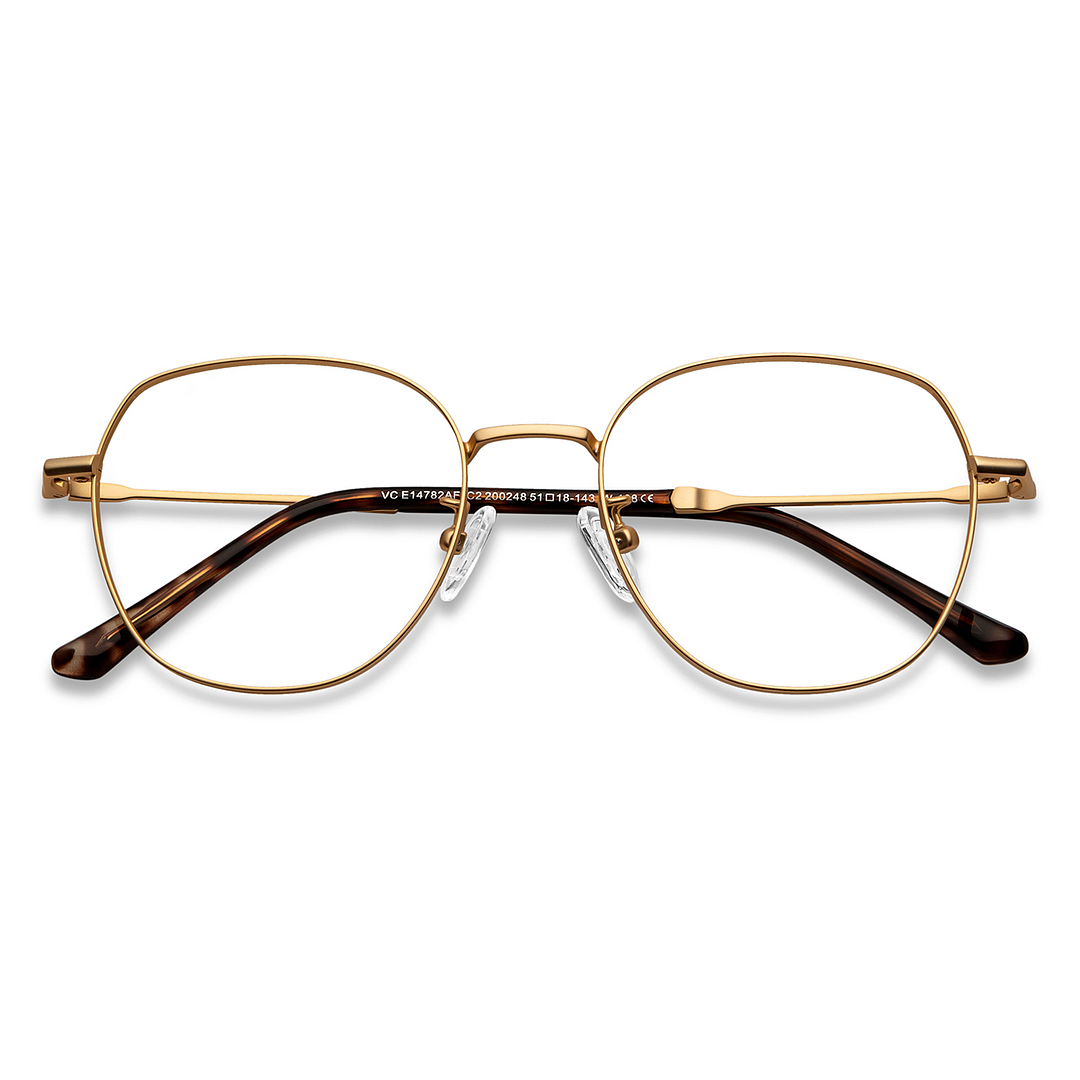 Vincent Chase Online Gold Full Rim Round left side