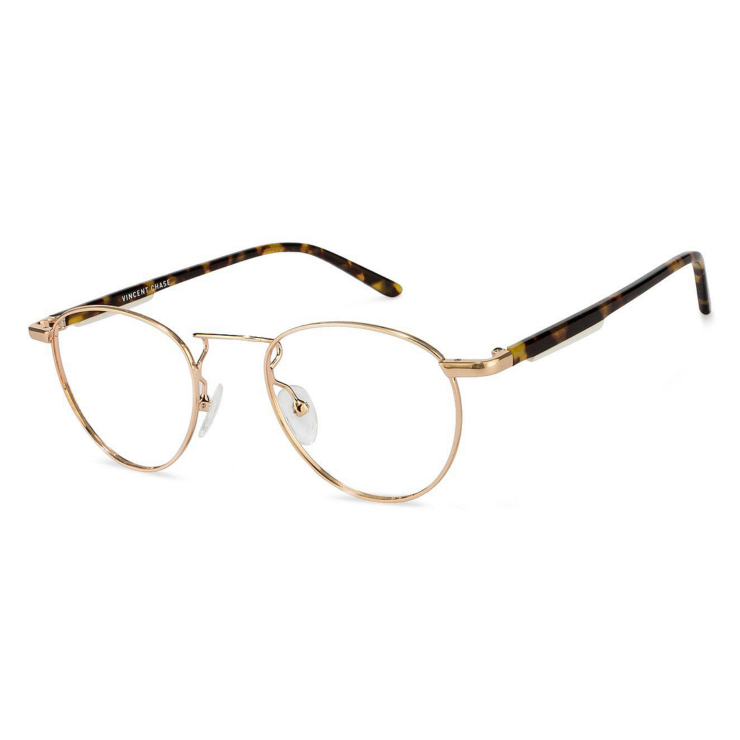 Vincent Chase Online Gold Full Rim Round right side