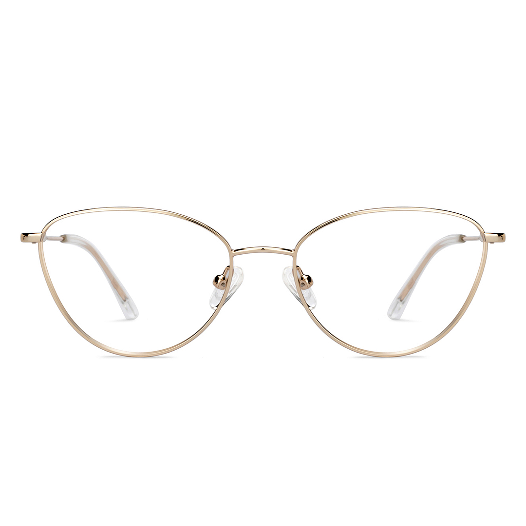 Vincent Chase Online Gold Full Rim Cat Eye left side