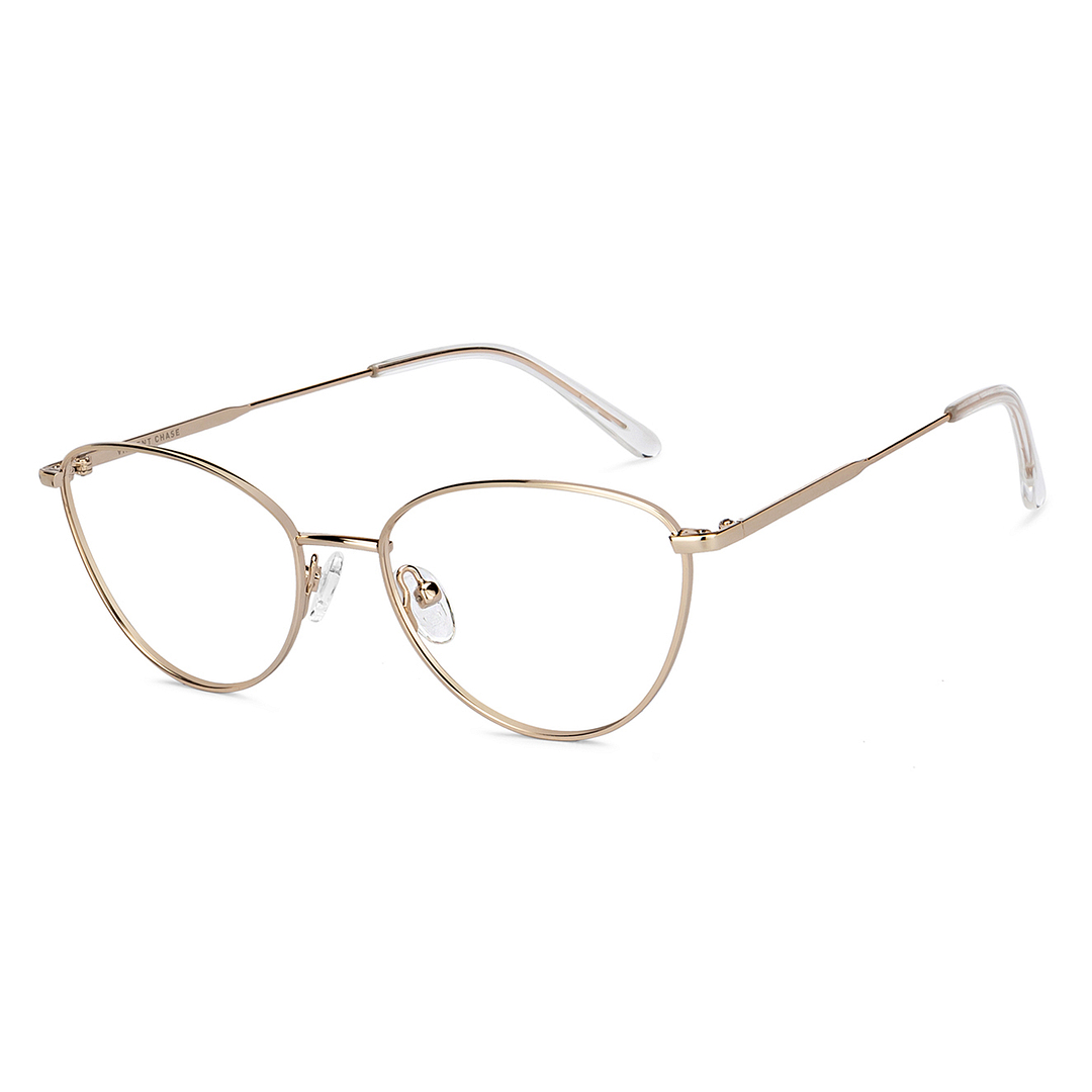 Vincent Chase Online Gold Full Rim Cat Eye right side