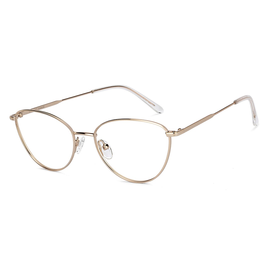 Vincent Chase Online Gold Full Rim Cat Eye right side