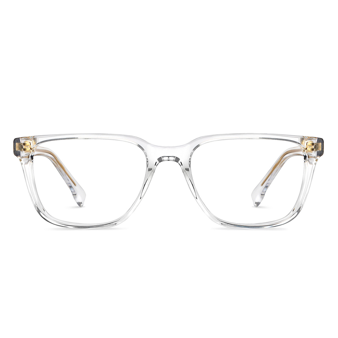 Vincent Chase Online Crystal Transparent Full Rim Rectangle left side