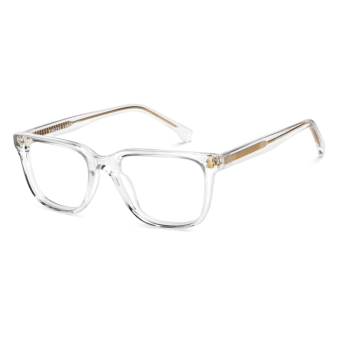 Vincent Chase Online Crystal Transparent Full Rim Rectangle right side