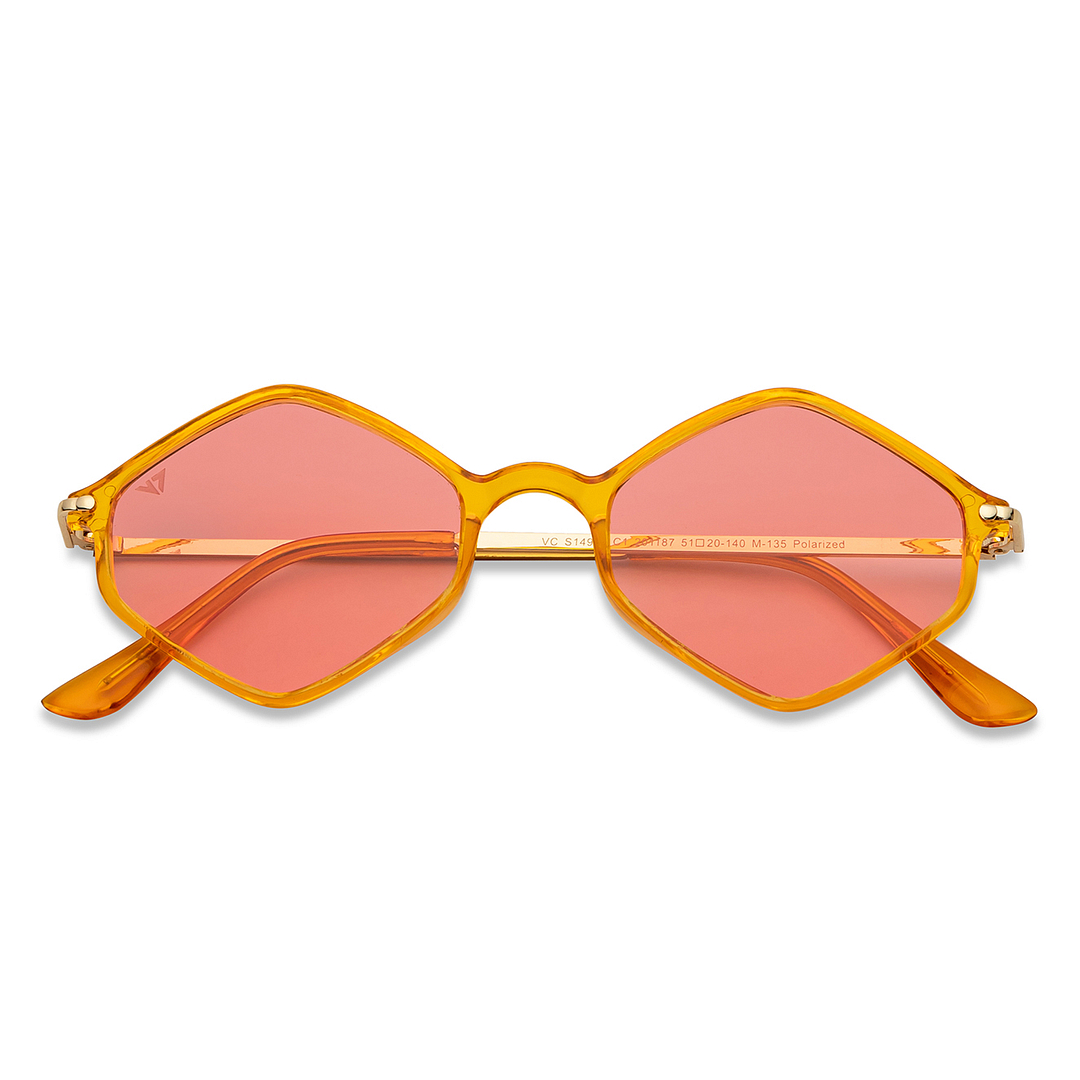 Vincent Chase Online Yellow Full Rim Geometric left side