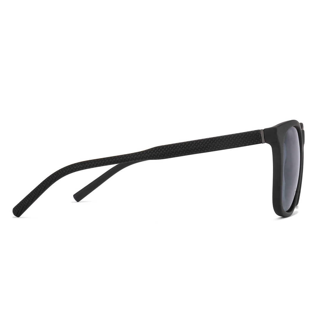 Vincent Chase Polarized Black Full Rim Square left side