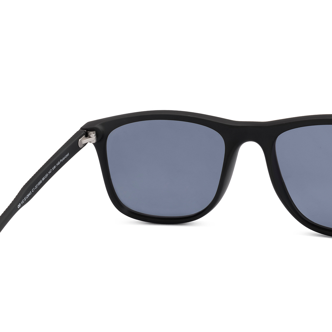 Vincent Chase Polarized Black Full Rim Square right side