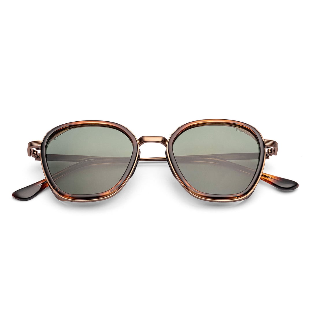 Vincent Chase Polarized Brown Full Rim Geometric right side