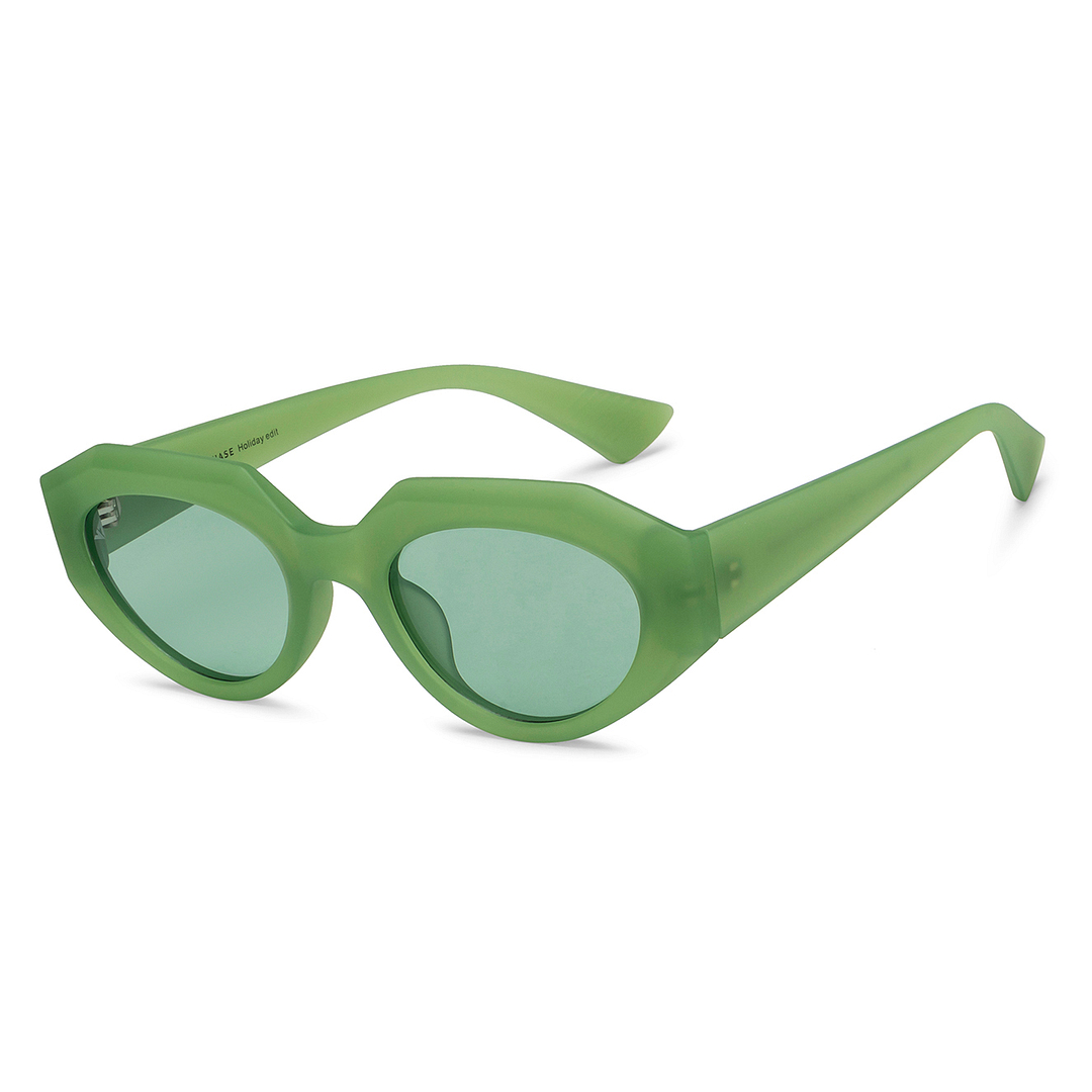 Vincent Chase Online Green Full Rim Geometric left side
