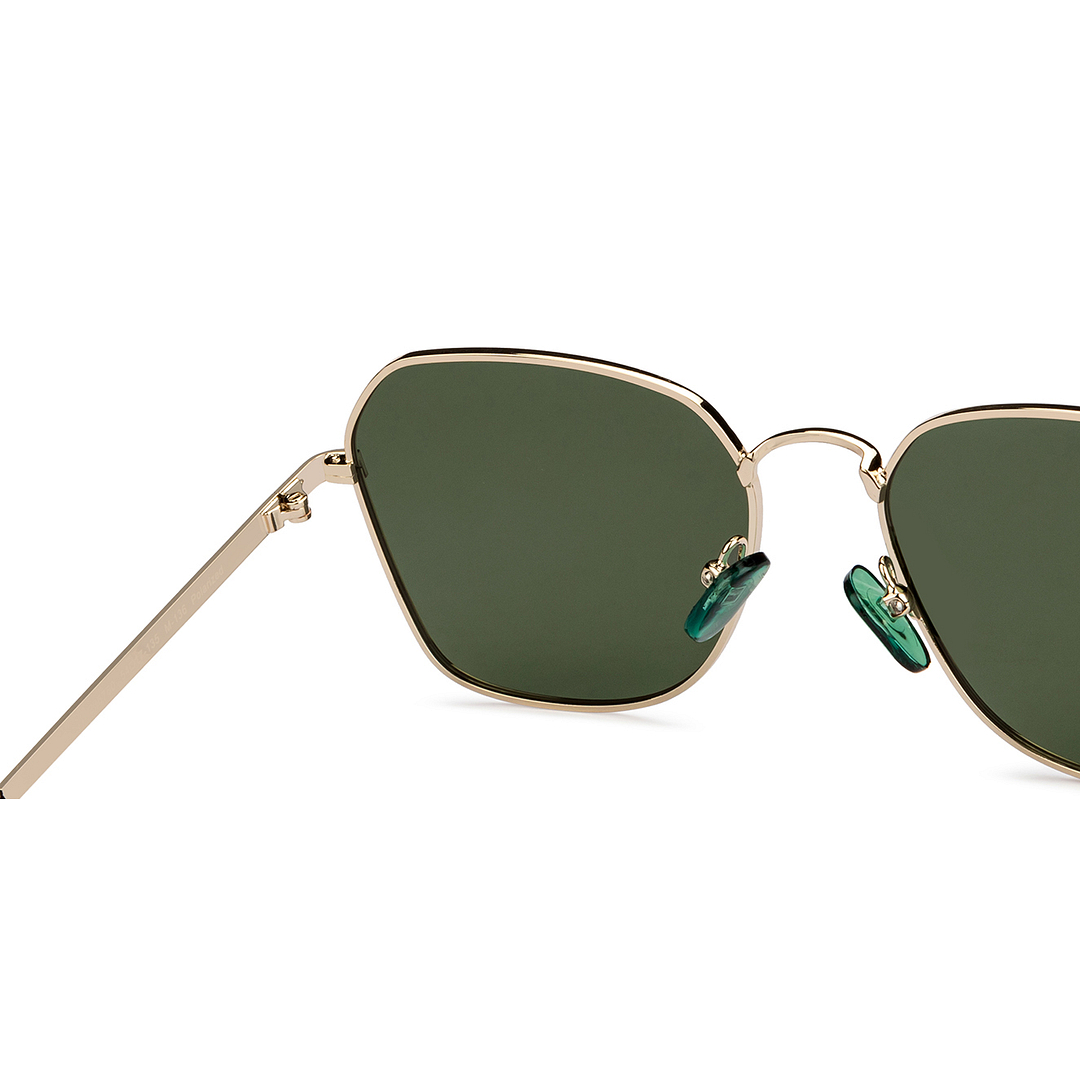 Vincent Chase Polarized Gold Full Rim Geometric right side