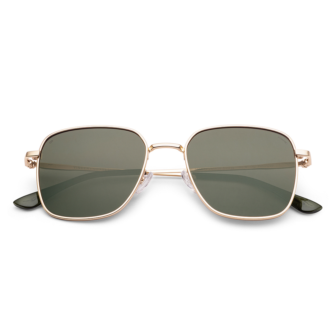 Buy Green Gold Full Rim Square Vincent Chase Metal VC S19064