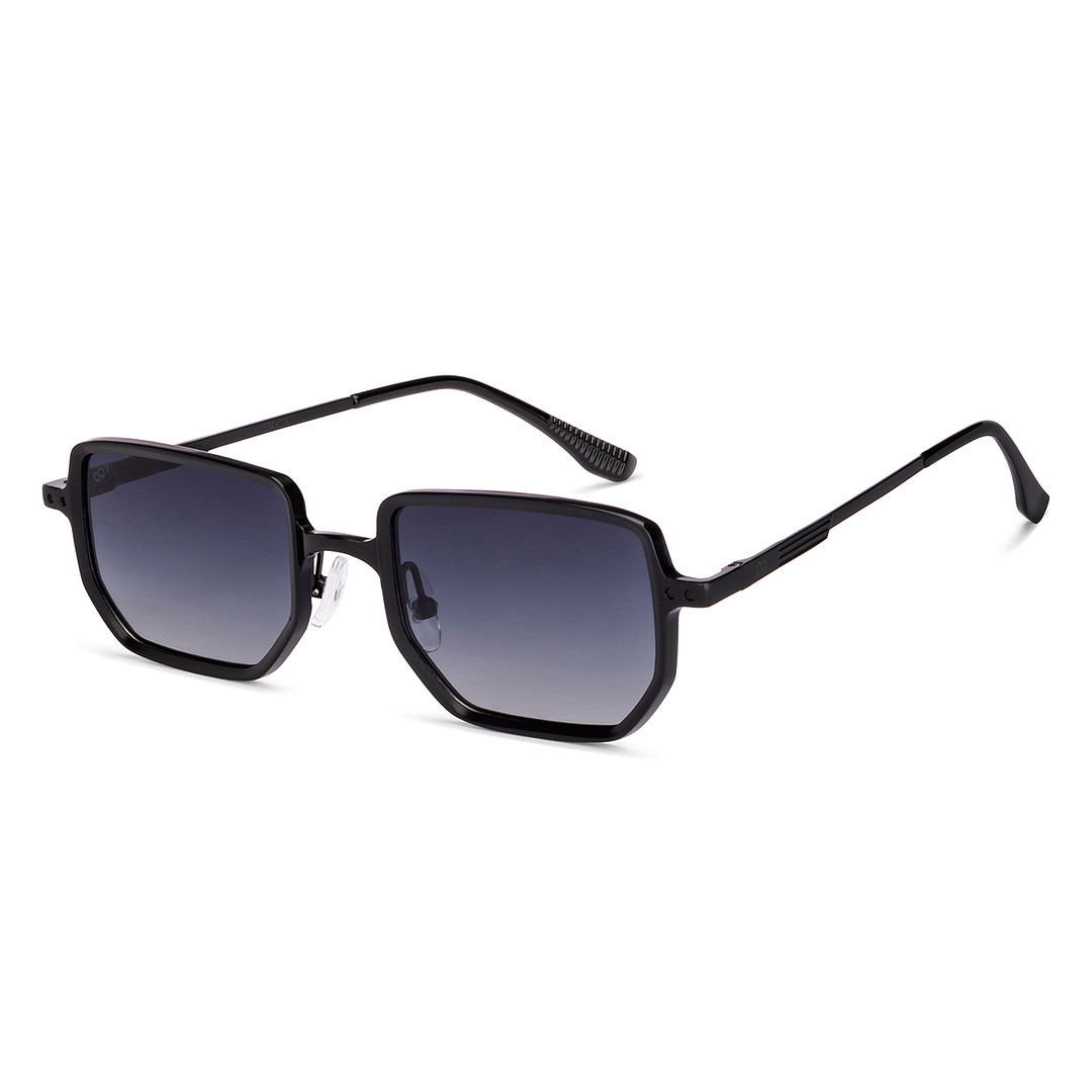 Buy Green Gradient Black Full Rim Geometric Vincent Chase