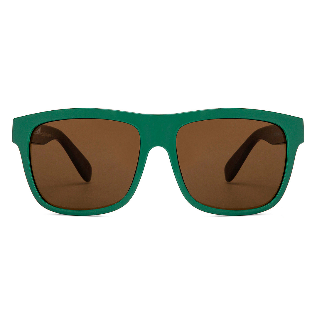 Hooper Green Full Rim Square left side