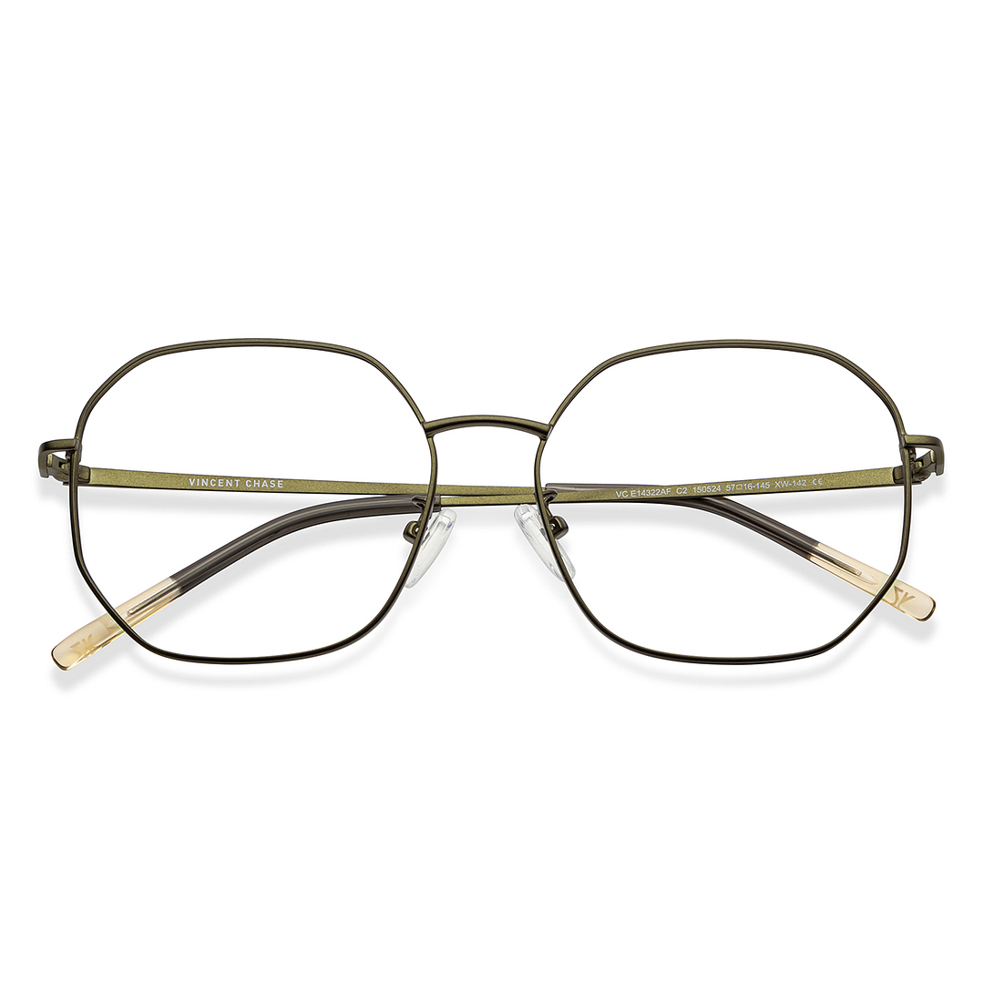 Vincent Chase Online Green Full Rim Geometric left side