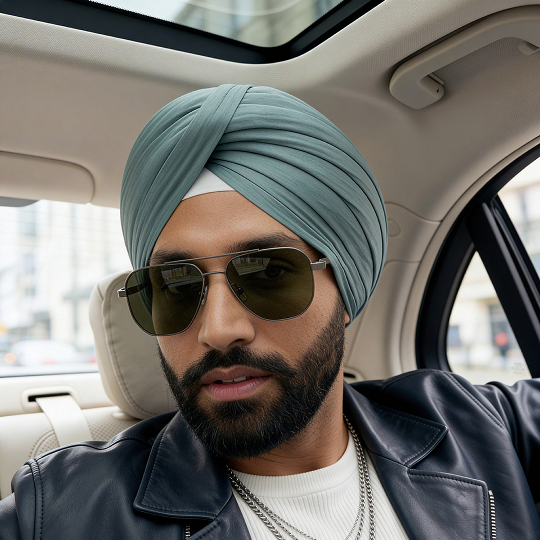 Buy Green Gunmetal Full Rim Geometric Vincent Chase Metal S19048