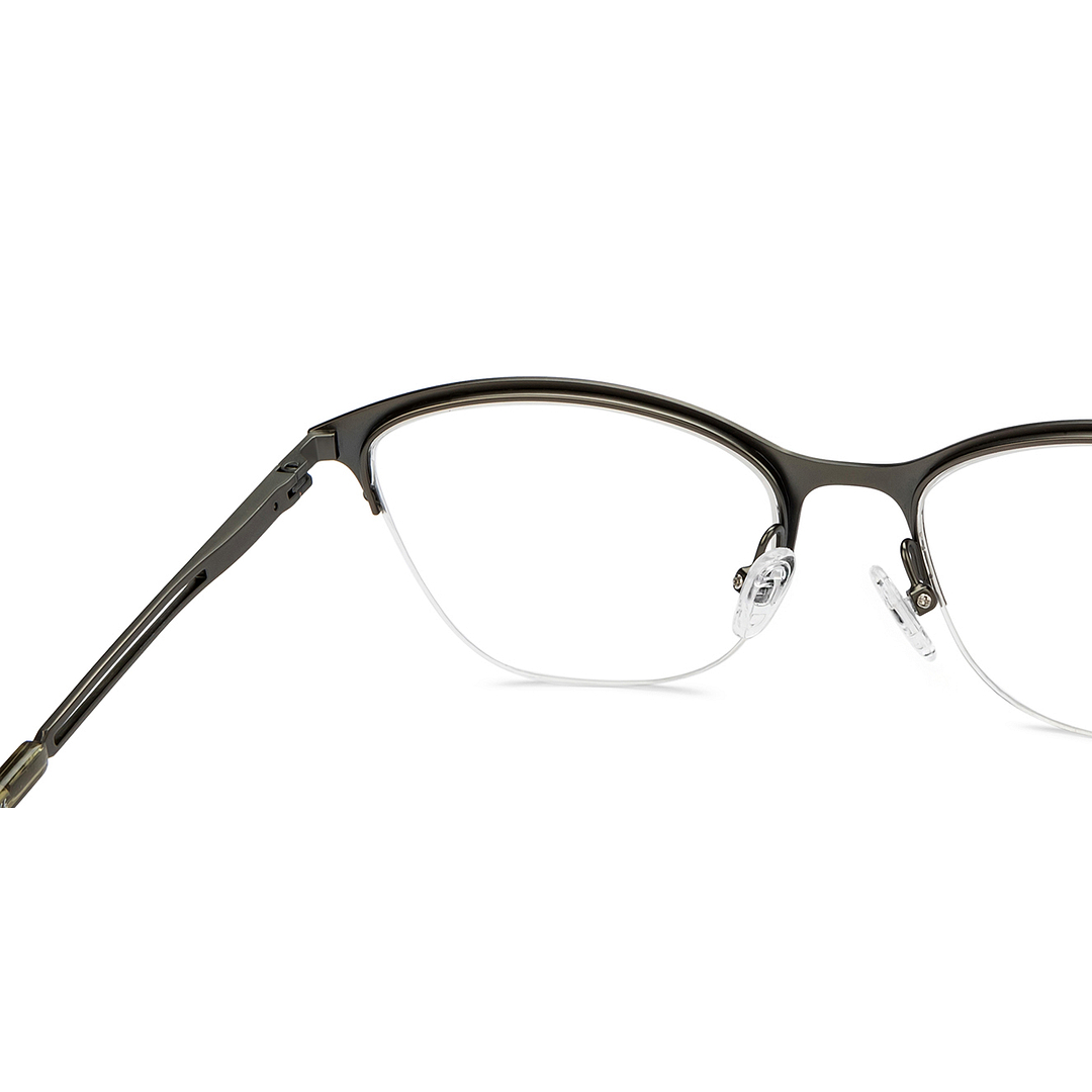 Vincent Chase Online Green Half Rim Cat Eye right side