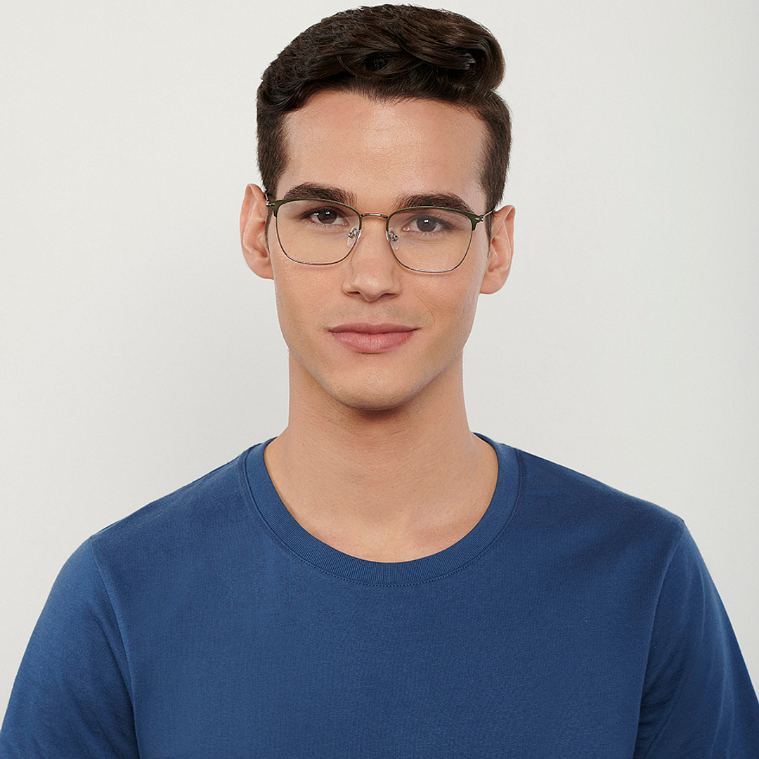 Vincent Chase Online Silver Full Rim Square right side