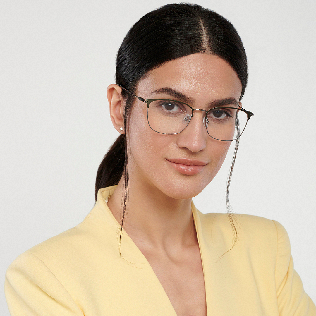 Vincent Chase Online Silver Full Rim Square right side