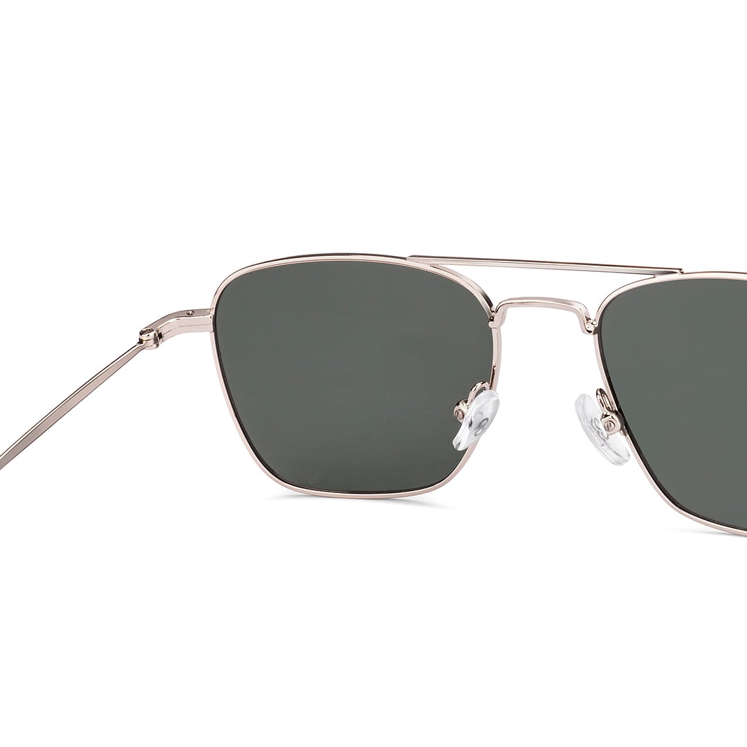 Vincent Chase Silver Full Rim Rectangle right side