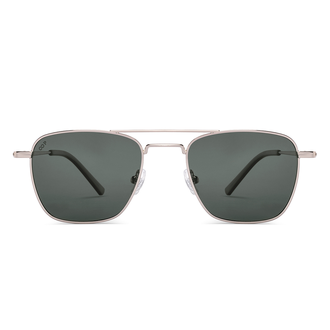 Vincent Chase Silver Full Rim Rectangle right side