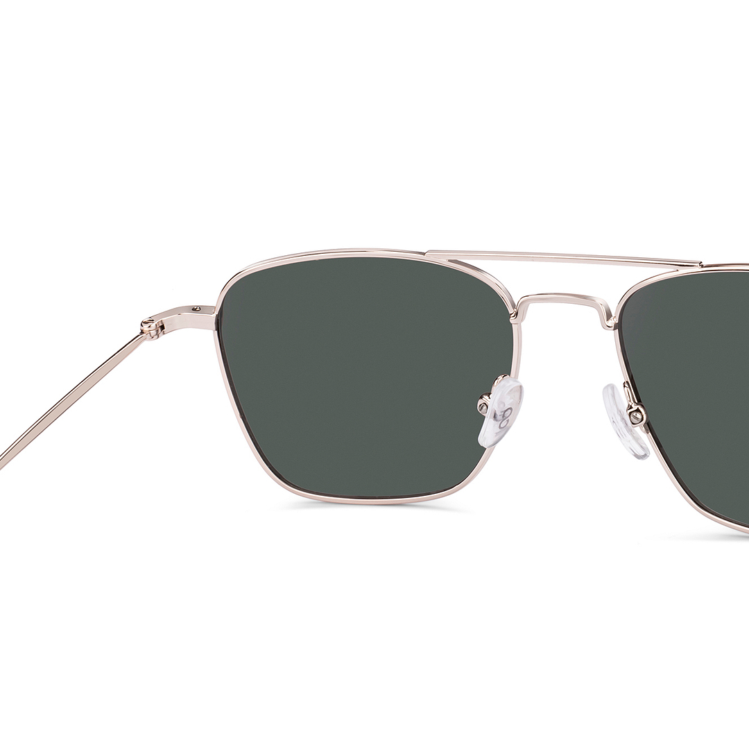 Vincent Chase Silver Full Rim Rectangle right side