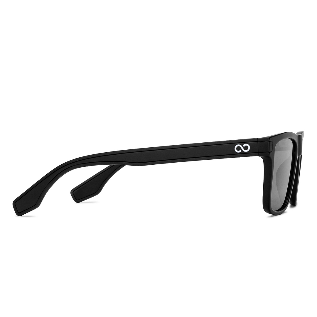Vincent Chase Polarized Black Full Rim Rectangle left side