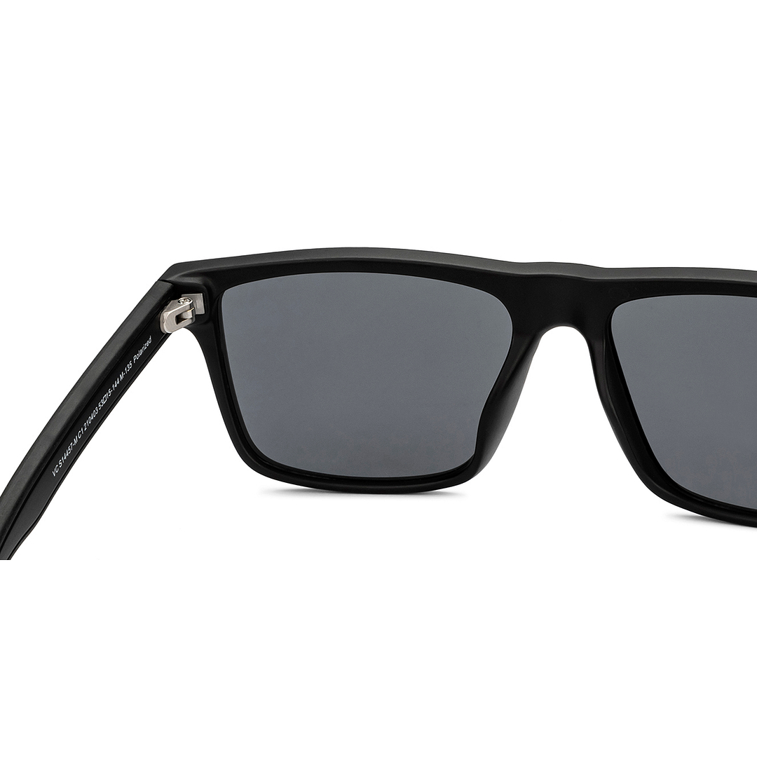 Vincent Chase Polarized Black Full Rim Rectangle right side