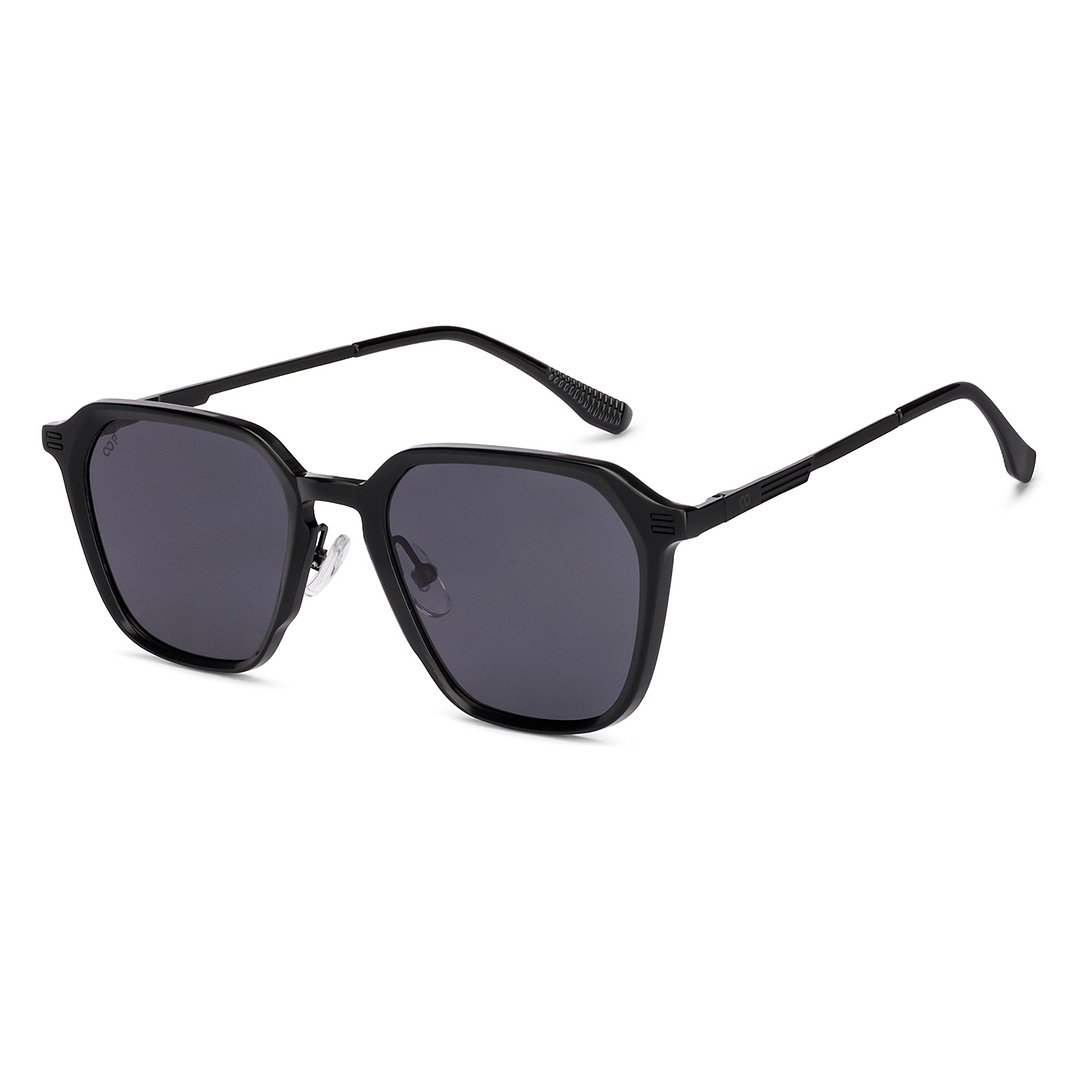 reidan_collage　0925 Buy VINCENT CHASE by Lenskart Retro Square Sunglasses Grey For Men