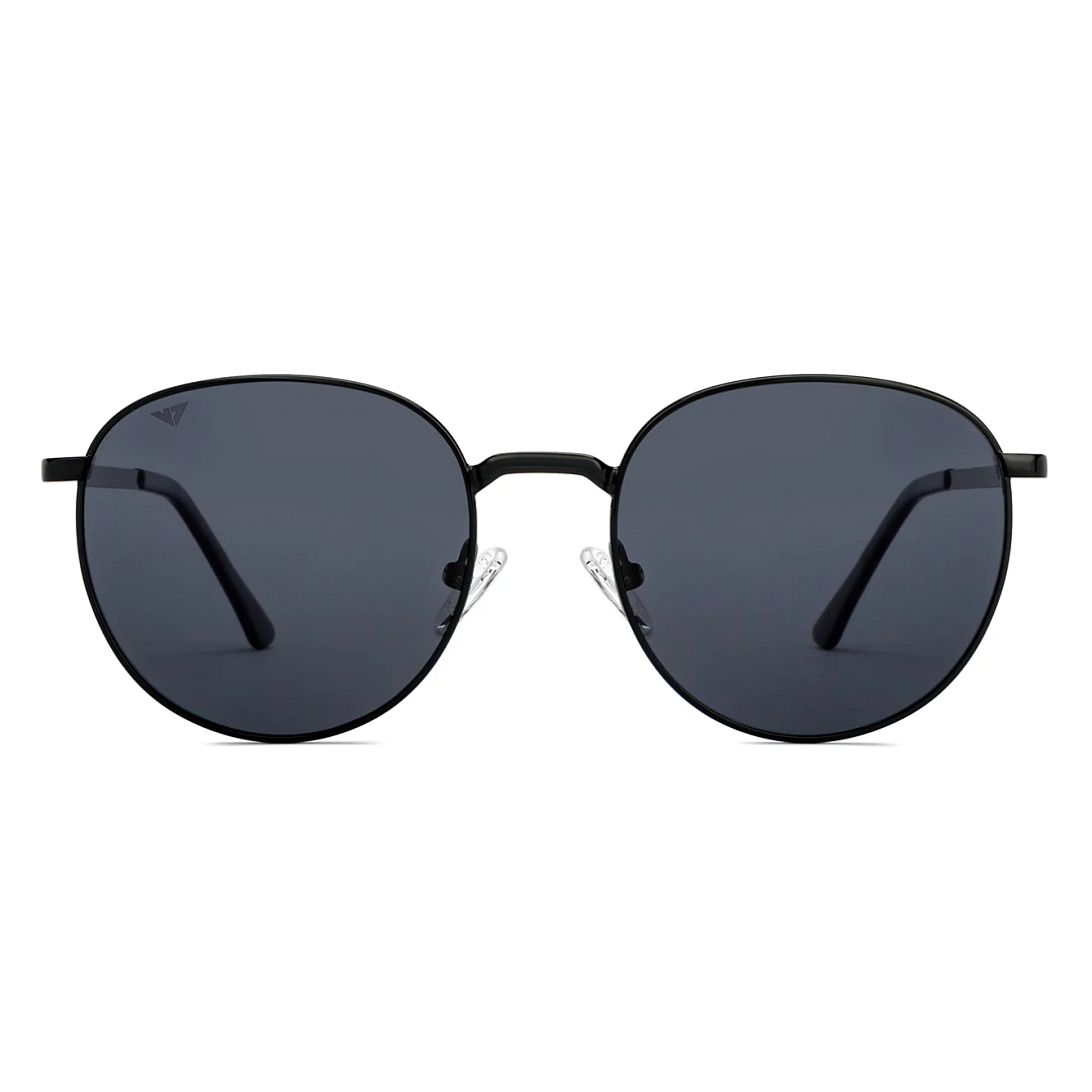 Vincent Chase Polarized Black Full Rim Round right side