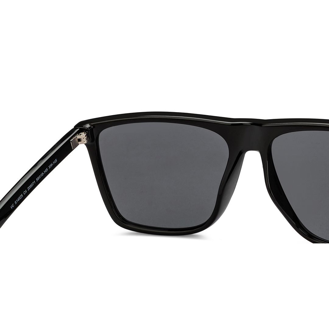 Vincent Chase Black Full Rim Square right side