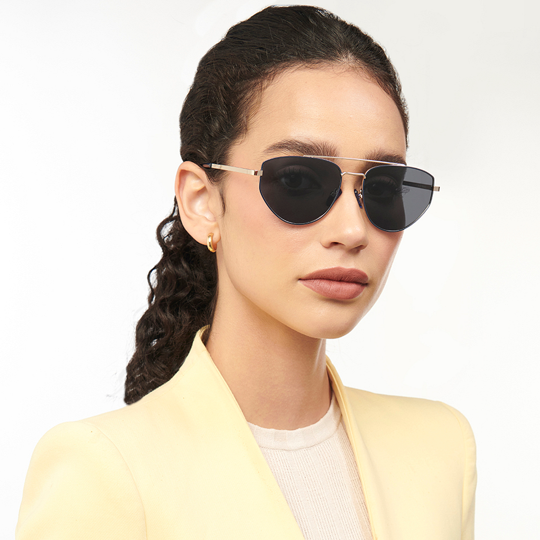 Vincent Chase Online Blue Full Rim Aviator right side