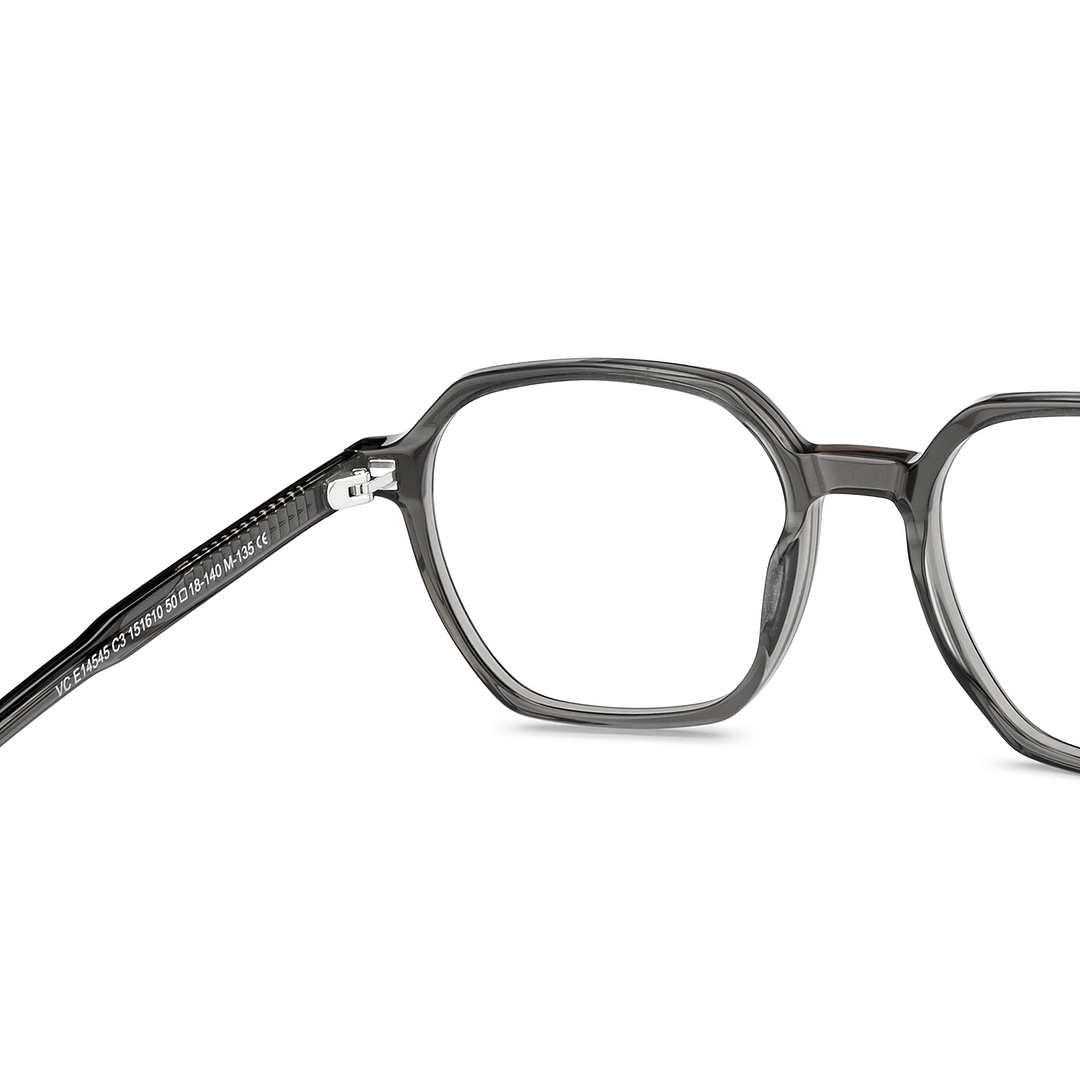 Vincent Chase Online Light Gray Full Rim Geometric right side