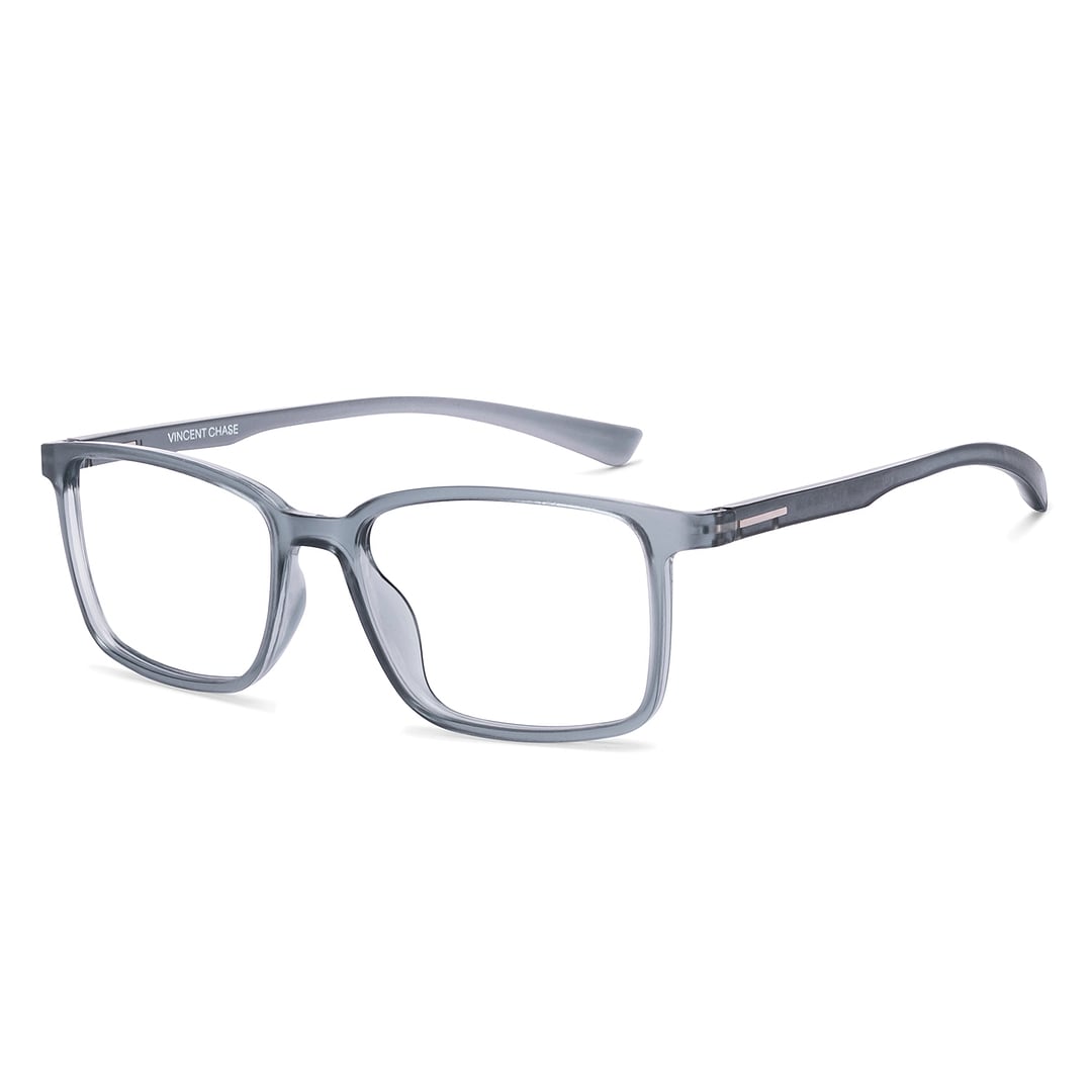 Vincent Chase Online Light Gray Full Rim Rectangle left side