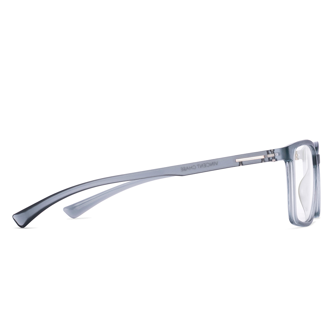 Vincent Chase Online Light Gray Full Rim Rectangle left side
