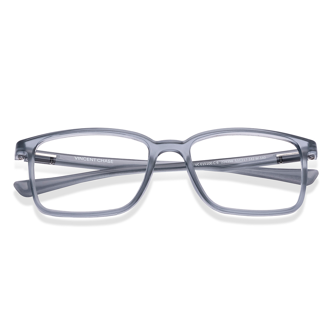 Vincent Chase Online Light Gray Full Rim Rectangle left side