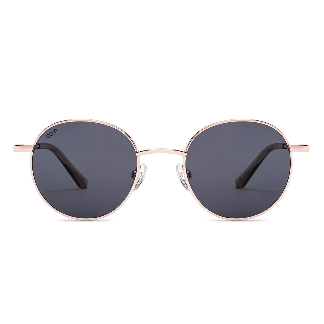 Vincent Chase Polarized Gold Full Rim Round right side