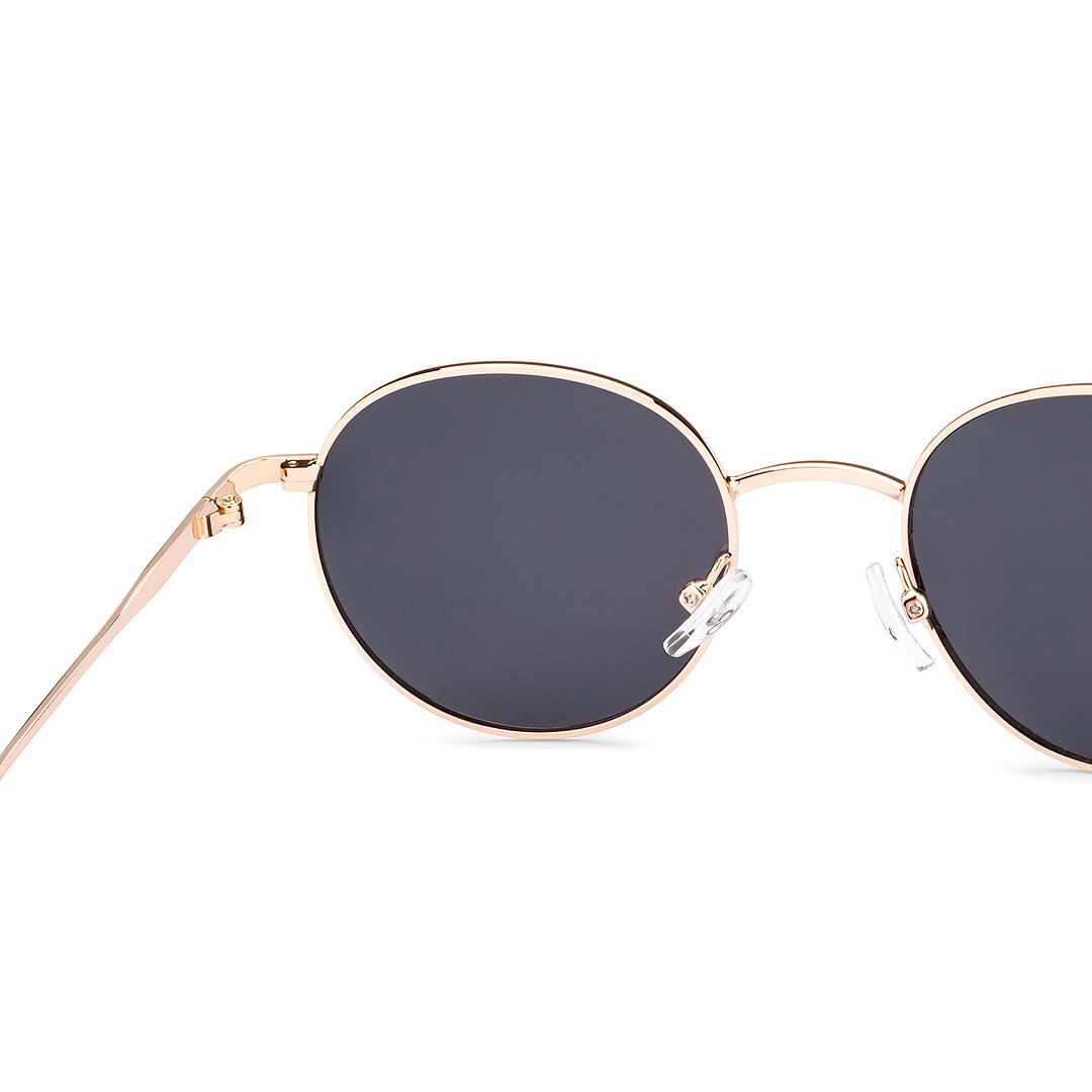 Vincent Chase Polarized Gold Full Rim Round right side