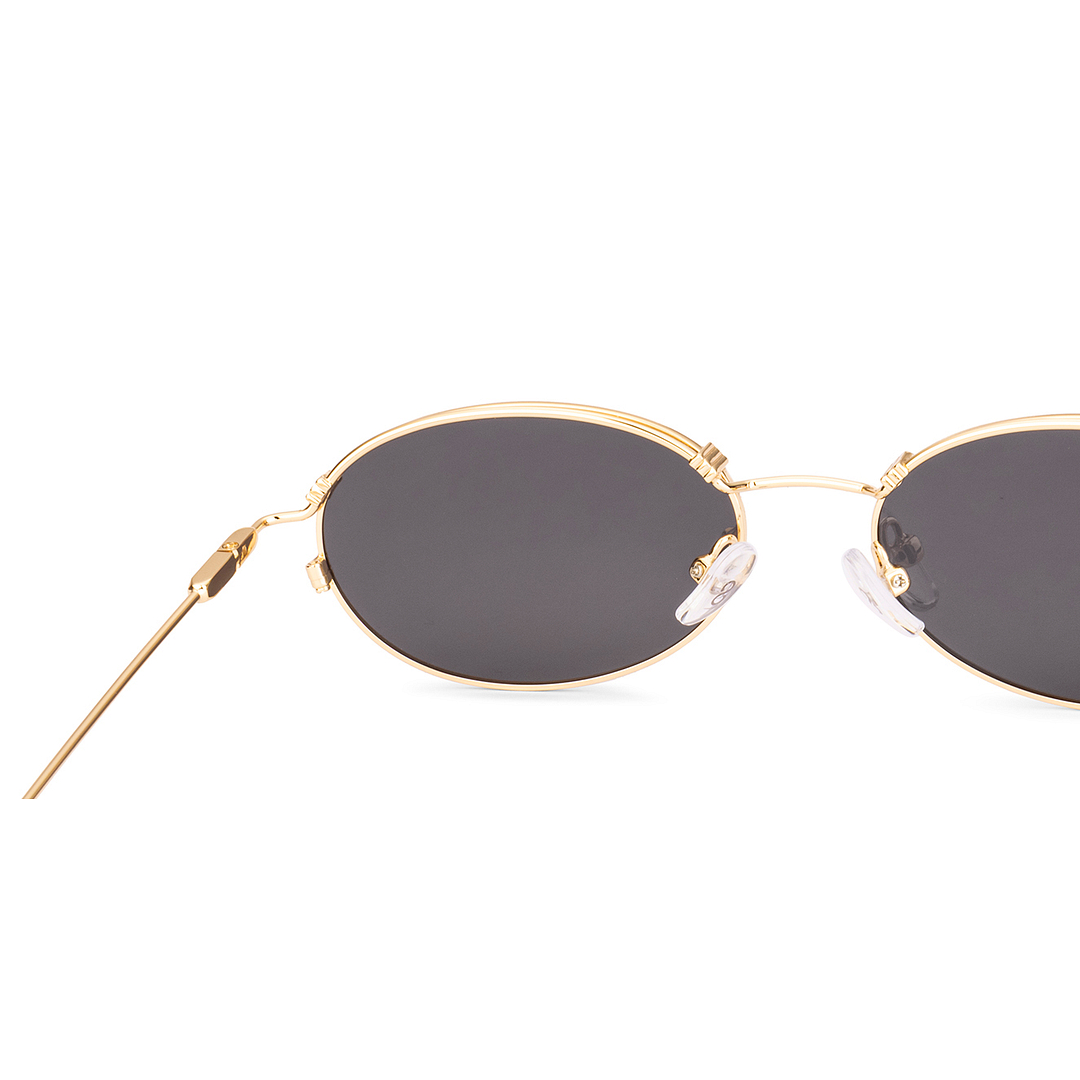 Vincent Chase Polarized Gold Full Rim Oval right side