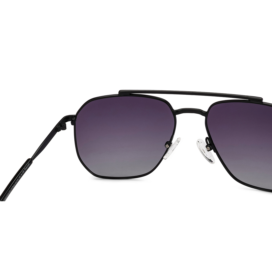 Vincent Chase Polarized Black Full Rim Rectangle right side