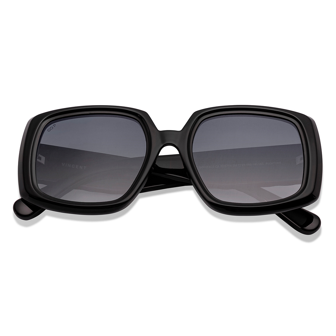 Vincent Chase Online Black Full Rim Square left side