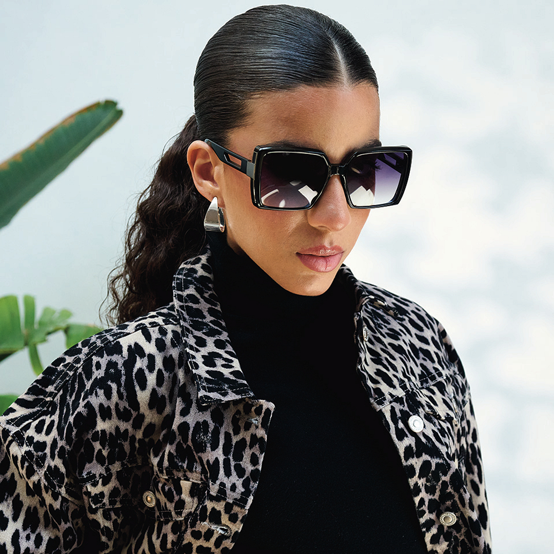 Vincent Chase Online Black Full Rim Square right side