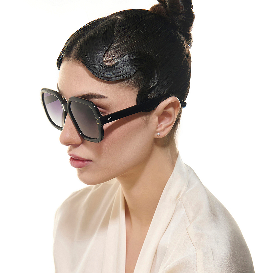 Vincent Chase Online Black Full Rim Square right side