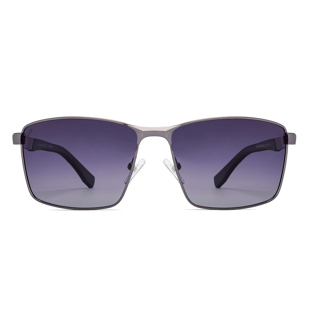 Vincent Chase Polarized Gunmetal Full Rim Rectangle right side