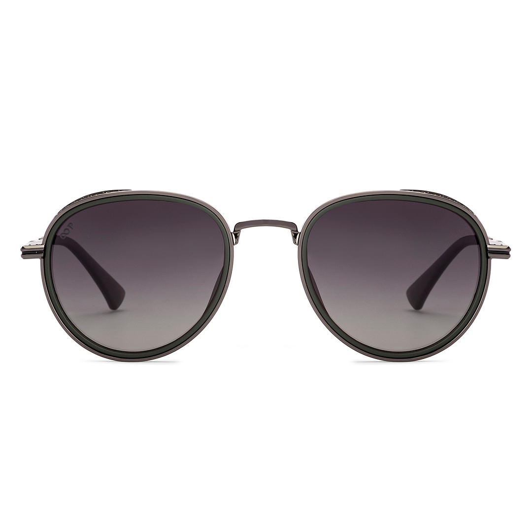 Vincent Chase Polarized Gunmetal Full Rim Aviator right side