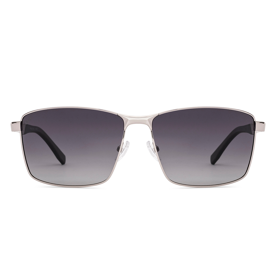 Y Buy Grey Gradient Silver Full Rim Rectangle Vincent Chase